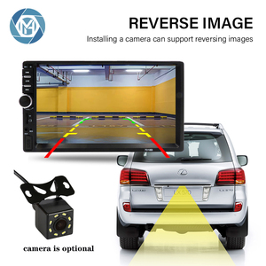 Promoción Pantalla táctil de 7 pulgadas 2 Din Video Radio <span class=keywords><strong>Car</strong></span> Music Video MP5 Player <span class=keywords><strong>Kit</strong></span> 7018B con base de marco de cámara de marcha atrás - Product Image 5