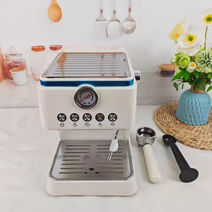 TBFIT Machine à café <span class=keywords><strong>de</strong></span> haute qualité Machine à expresso 20 bars avec mousseur à lait <span class=keywords><strong>2</strong></span> cafetières expresso indépendantes pour cappuccino - Product Image 5