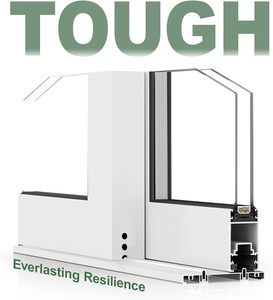 Zanzariera scorrevole in lega di alluminio per finestra, design orizzontale moderno, per seminterrato, garage, capanno, con doppio vetro, scorrevole facilmente - Product Image 2