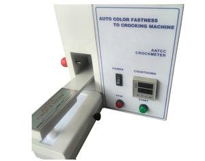 ISO 105 ASTM D2054 Electronic AATCC Crockmeter Automatic Rubbing Colour Fastness Tester Color Fastness Crocking Machine - Product Image 3