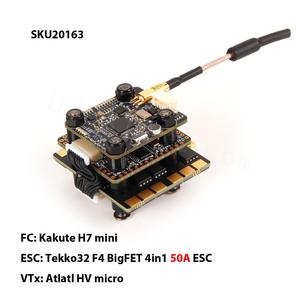 H7ควบคุมการบินขนาดเล็ก holybro <span class=keywords><strong>kakute</strong></span> 4in1 <span class=keywords><strong>F4</strong></span> Tekko32รถ50A และ atlatl HV Micro 800mW vtx STACK สำหรับโดรนแข่งขัน FPV - Product Image 4