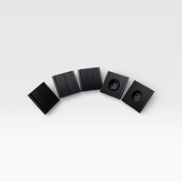 Interruptores de Pared Ultrafinos con Botón Pulsador, Enchufe Europeo de 1 Vía, 10A, Material de PC, Diseño Moderno y Lujoso