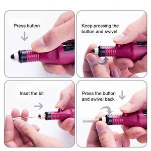 Bộ Dụng Cụ Khoan Móng Tay Điện 20000Rpm Chuyên Nghiệp Bút Vẽ Móng Nghệ Thuật Bộ Dụng Cụ Giũa Móng Chân - Product Image 4