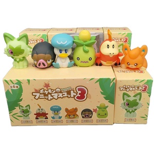 Nuevas Figuras de Acción de Pokémon de 3.5-5.5cm, Caja Sorpresa con Mascotas de Bellibolt, Quaxly y Marill, Juguetes de PVC para Niños, Regalo, Decoración para Pasteles - Product Image 1