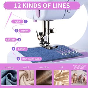 Wholesale Portable Mini Electric Domestic <b>Sewing</b> <b>Machine</b> Multifunction <b>for</b> <b>Kids</b> Clothes Home Use Hand <b>Sewing</b> Made Plastic - Product Image 3