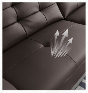 Canapé haut de gamme de style europé<span class=keywords><strong>en</strong></span>, avec bords <span class=keywords><strong>en</strong></span> bois massif, au design luxueux et facile à <span class=keywords><strong>nettoyer</strong></span> à l'eau - Product Image 5
