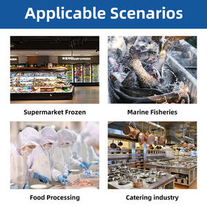 Congélateur industriel à 30 plateaux, machine de surgélation rapide à refroidissement par air, armoire de refroidissement rapide à eau froide pour fruits de mer et viandes - Product Image 6