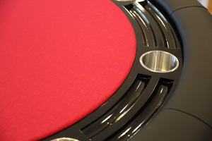 <span class=keywords><strong>Table</strong></span> <span class=keywords><strong>de</strong></span> poker ronde <span class=keywords><strong>de</strong></span> luxe en bois massif Texas Hold Em Casino avec jambes en bois Banquet High Coffee Blackjack <span class=keywords><strong>Roulette</strong></span> Steel Racing - Product Image 5