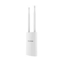COMFAST CF-EW71 300Mbps Point d'accès sans fil extérieur 2.4GHz 10/100Mbps sans fil AP 2 * 5dBi antennes WIFI Point d'accès sans fil