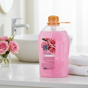 Jabón Líquido para Manos AQUAVERA con Aroma a Rosas, 2500 ml, a Base de SLS, Hidratante y Limpiador, Certificado ISO/GMP para Adultos - Product Image 3
