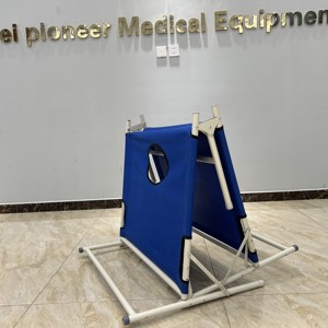 공장 직접 공급 이중 방수 옥스포드 천 접는 의료 침대 성인 병원 침대 치료 콜레라 침대 - Product Image 3