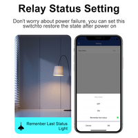 Variateur intelligent Wi-Fi standard UE avec contrôle bidirectionnel pour l'intérieur moderne – Interrupteur mural intelligent