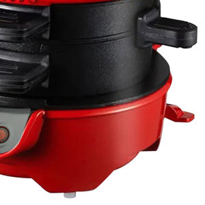 هالي الكهربائية جولة الشواء برغر صانع مع البيض الطبخ حلقة همبرغر ساندويتش محمصة الإفطار تنوعا صانع القهوة - Product Image 6