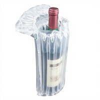 Emballage à bulles gonflable en PE, écologique, imperméable, à colonnes d'air, antichoc, pour vin rouge fragile