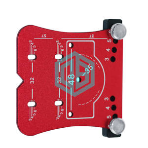 Herramienta de perforación para abrir agujeros de bisagra para carpintería de 35mm, localizador de punzones y Marco limitador, perforación y montaje rápidos y precisos de <span class=keywords><strong>bisagras</strong></span> - Product Image 6