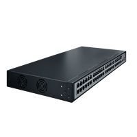 Commutateur réseau Gigabit 50 ports OEM&ODM d'usine avec QoS VLAN, boîtier en fer, 50 RJ45 pour centre de données, commutateur Ethernet