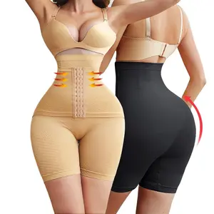 Culotte courte amincissante grande taille personnalisée pour femmes Contrôle du ventre Cincher Waist Trainer Butt Lifter Shaper