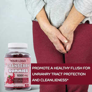 Kustom Cranberry Gummies saluran urin kesehatan Cranberry Gummies untuk wanita kesehatan urin Gummy Cranberry <span class=keywords><strong>Vitamin</strong></span> C - Product Image 4