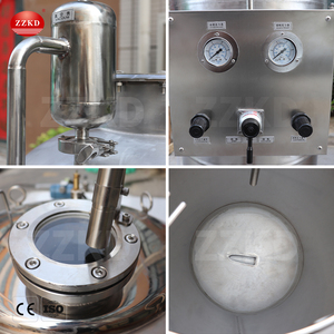 Máquina de Reciclaje de Solventes de Ciclohexanona y Acetona de 60L, 125L y 250L para Reciclaje Masivo de Solventes - Product Image 5