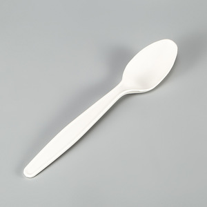 Juego de Cubiertos <span class=keywords><strong>Desechables</strong></span> Biodegradables y Ecológicos de PLA, Cuchara, Tenedor y Cuchillo, en Oferta - Product Image 4
