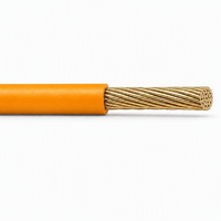 Fil UL3297 XLPE haute température 18-16AWG, conducteur toronné en cuivre nu 125 ° C 600V UL758
