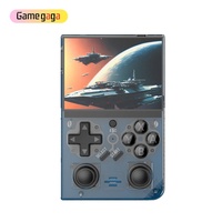 Console de jeu vidéo portable rétro Gamegaga R35 PLUS, système Linux, écran IPS de 3,5 pouces, résolution 640x480, mémoire 64 Go, jeux R36S