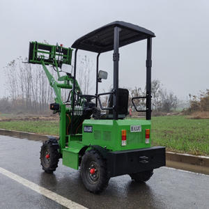 Mini Cargadora de Ruedas Eléctrica HAIJU ZL06, Capacidad 500 kg, con Batería de Plomo-Ácido, Altura de Elevación 2380 mm, Altura de Descarga 2000 mm, Precio Económico - Product Image 5