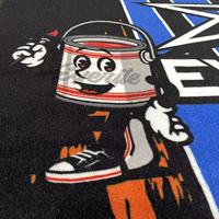High Quality Carpet with Custom Logos HD Inkjet UV Printing Nylon Fabric Nitrile Rubber Back Carpet Runner Rugs