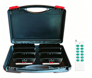 Système de tir à distance ALi AN02R-6 12Cue 2 canaux avec allumage rapide et effets d'étincelles pour spectacles pyrotechniques événementiels - Product Image 4