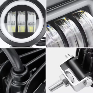 Nueva Luz de Trabajo LED Impermeable de 4 Pulgadas, 35W, 6000K, Lente 6D, 6500 Lúmenes para Auto, SUV, UTV, Todoterreno, Motocicleta, Camión, Niebla y Conducción - Product Image 6