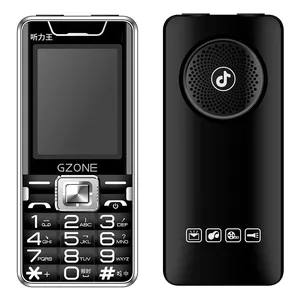 도매 대형 버튼 시니어 패스트 다이얼 SOS 큰 배터리 대형 스피커 소리 2 토치 블랙리스트 노인 기능 핸드폰
