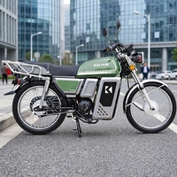 Moto électrique sportive 72V 2500W, vitesse maximale 80 km/h, homologuée pour la route, pour adultes