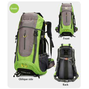 Custom Waterproof Hiking <b>Camping</b> Backpack Trekking Bag <b>Rucksack</b> Large Capacity Travel Outdoor Sports Bags Backpack Trekking - Product Image 2