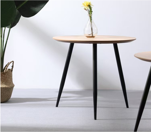 Venta caliente pequeño apartamento sala <span class=keywords><strong>de</strong></span> estar pequeño mini borde varios balcón simple moderno arte del hierro pequeña combinación <span class=keywords><strong>de</strong></span> mesa redonda - Product Image 1