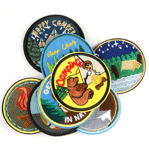 Custom Embroidery Patches Sew Iron on Clothing Patch