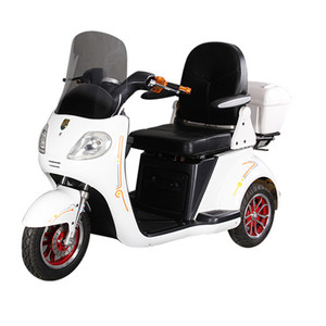 Scooter à trois roues 800W avec moteur sans balais, siège et auvent pour adultes - Product Image 4