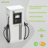 Borne de recharge rapide DC montée au sol de niveau 3 avec OCPP pour camions et bus, 60 kW-320 kW