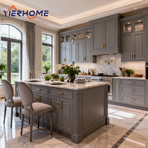 Gabinetes de Cocina Modulares Modernos y Ecológicos, Juego Completo con Grifo y Bisagras para Apartamento, Suministro Directo de Fábrica en China - Product Image 2