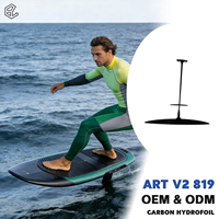 Hydrofoil en carbone AXIS ART V2 819 pour Kite Surf, Pump Foil et Wing Foil, à profil haut, pour une glisse efficace, vente en gros