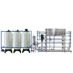ระบบการกรองน้ำให้บริสุทธิ์สำหรับขวดอุตสาหกรรมระบบ15TPH ของบริษัทขนาดใหญ่