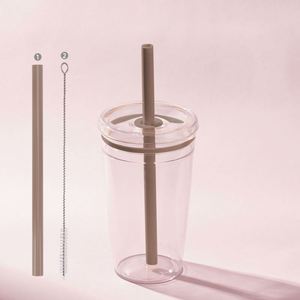 Best Seller Durable Shatterproof Tritan <b>Cup</b> with Straw for Kindergarten Daycare - Product Image 2