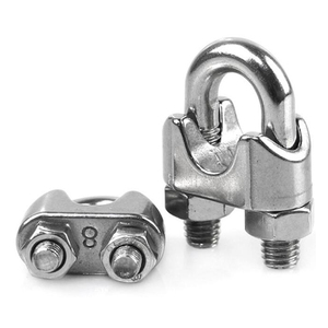Collier de serrage pour câble en acier au carbone DIN741, collier de serrage en acier inoxydable 304 pour connexion d'extrémité de câble - Product Image 4