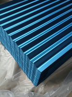 Belles feuilles ondulées en aluminium galvanisées par argent de toiture avec la couverture douce