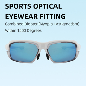Lunettes de soleil de cyclisme personnalisables UV400 ultralégères, usine OEM, monture à bordure complète détachable, <span class=keywords><strong>lentille</strong></span> <span class=keywords><strong>myope</strong></span>, protection latérale complète AOCHI - Product Image 5