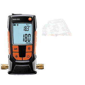 Manómetro Digital de Vacío y Presión Absoluta Detu Testo 552 con Pantalla Electrónica de Alta Precisión, Material ABS, Rango de 0-26.66mbar - Product Image 1