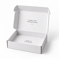 Boîte d'emballage d'avion personnalisée multicolore avec logo, carton pliable imprimé, boîte de transport, boîte à courrier en carton ondulé