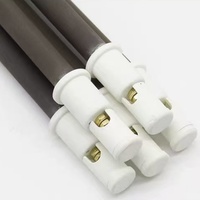 Lampe chauffante électrique en carbure de silicium, tube chauffant en céramique, lampe en quartz à infrarouge lointain, tige chauffante à combustion sèche