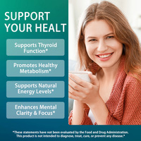 Gouttes liquides de soutien de la thyroïde avec Ashwagandha pour l'équilibre hormonal et la gestion du poids