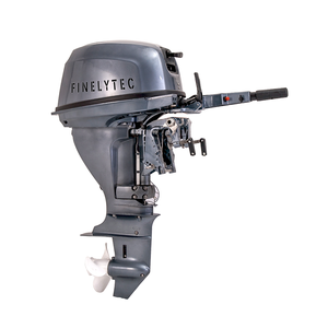 Moteur hors-bord à essence 4 temps 15 CV refroidi par eau pour bateau de pêche, bateau pneumatique, yacht - Product Image 4