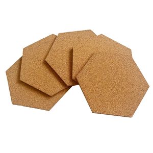 Cork <b>Wall</b> <b>Stickers</b> Geometric Shape Self Adhesive Natural Wood Color For <b>Wall</b> <b>Decoration</b> Minimalist Design - Product Image 2